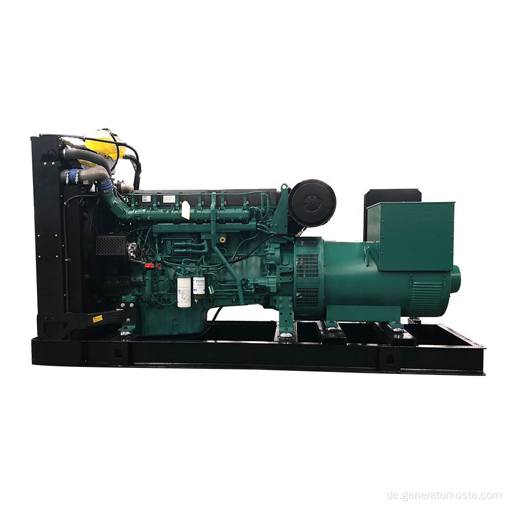 60 Hz 80 kW Dieselgenerator mit Volvo -Motor eingestellt