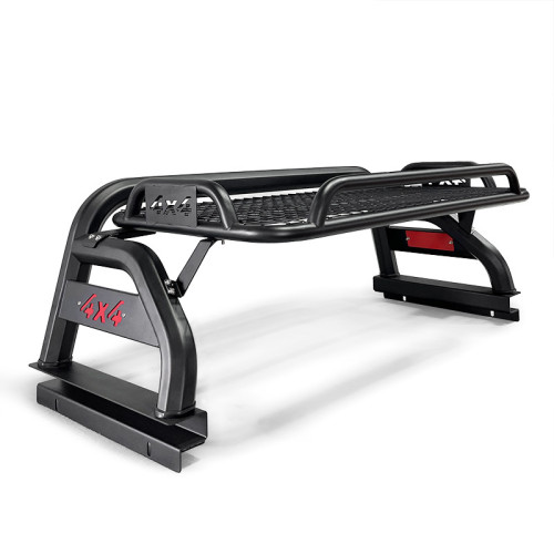 Barra de rollo de camión de acero negro para Toyota Hilux Vigo