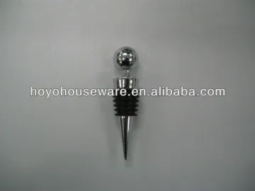 stainless steel rubber wine stopper