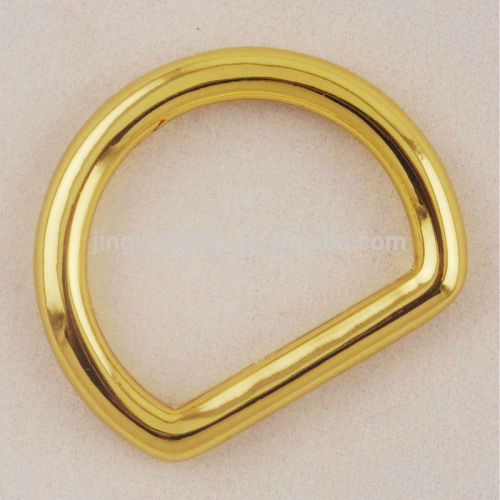 bulk metal open d ring in bulk, fashion welded d ring