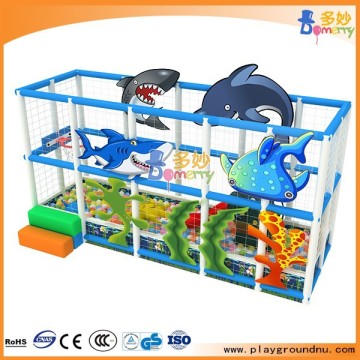 Amusement Guangzhou ocean theme indoor playground equipment soft small play gym for kids