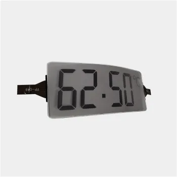 Transparent 0.3mm PC/PET Flexible 7-Segment LCD Display