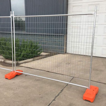 Panneaux de clôture temporaires en aluminium de sécurité Panneaux de clôture de construction