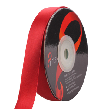Red Satin Ribbon Single Face