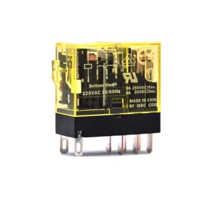 IDEC RJ2S-CL-A220 8 Pin 220V AC Miniature Electromagnetic Relay