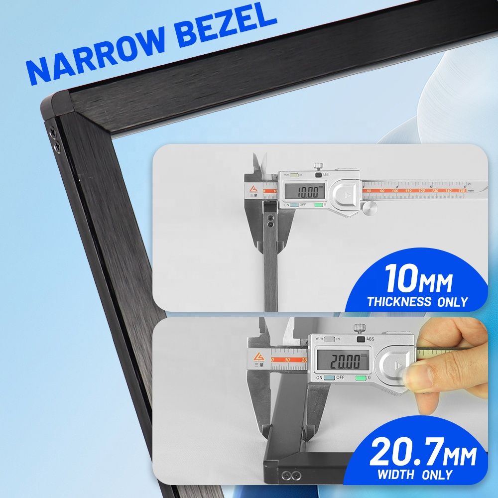 39 Inch IR touch screen overlay kit
