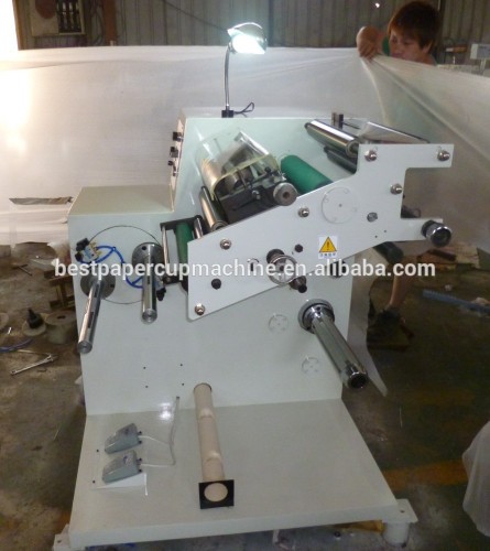 Wavy Label slitting and Turret rewinder