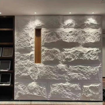 Hot Sale Lightweight PU Mushroom Stone Wall Cladding Designs