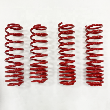 JL 2.5-inch Front and Rear Spring Red