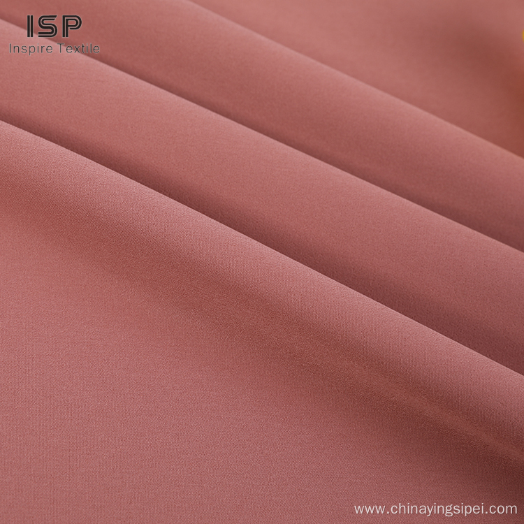 Dyed Solid Garment Spandex Polyester Fabric