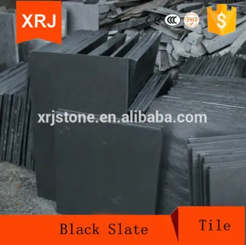 Chinese factory natural large slate tiles black stone
