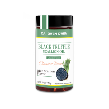 Black Truffle Scallion Oil