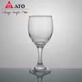 人気のゴブレット透明なガラス赤ワイングラスカップ