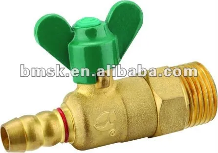 Brass maleThread Double Gas Valve,gas valve, female gas, gas, gas regulalor,butterfly