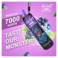 Toutes les saveurs R&amp;M Monster 7000 Puffs en gros