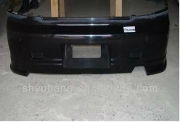 evo 7 Evolution 7 C-West Style Carbon Fiber Rear Bumper for Mitsubishi