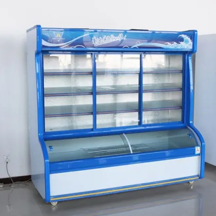 Commercial Supermarket Cold Drink Refrigerator - Open Cooler