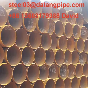 DIN 10025 2PE coating spiral steel pipe
