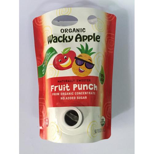 Stand Up Spout Pouch For Juice