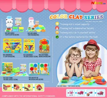 2014 Special offer Color clay series for kids with play dough toys