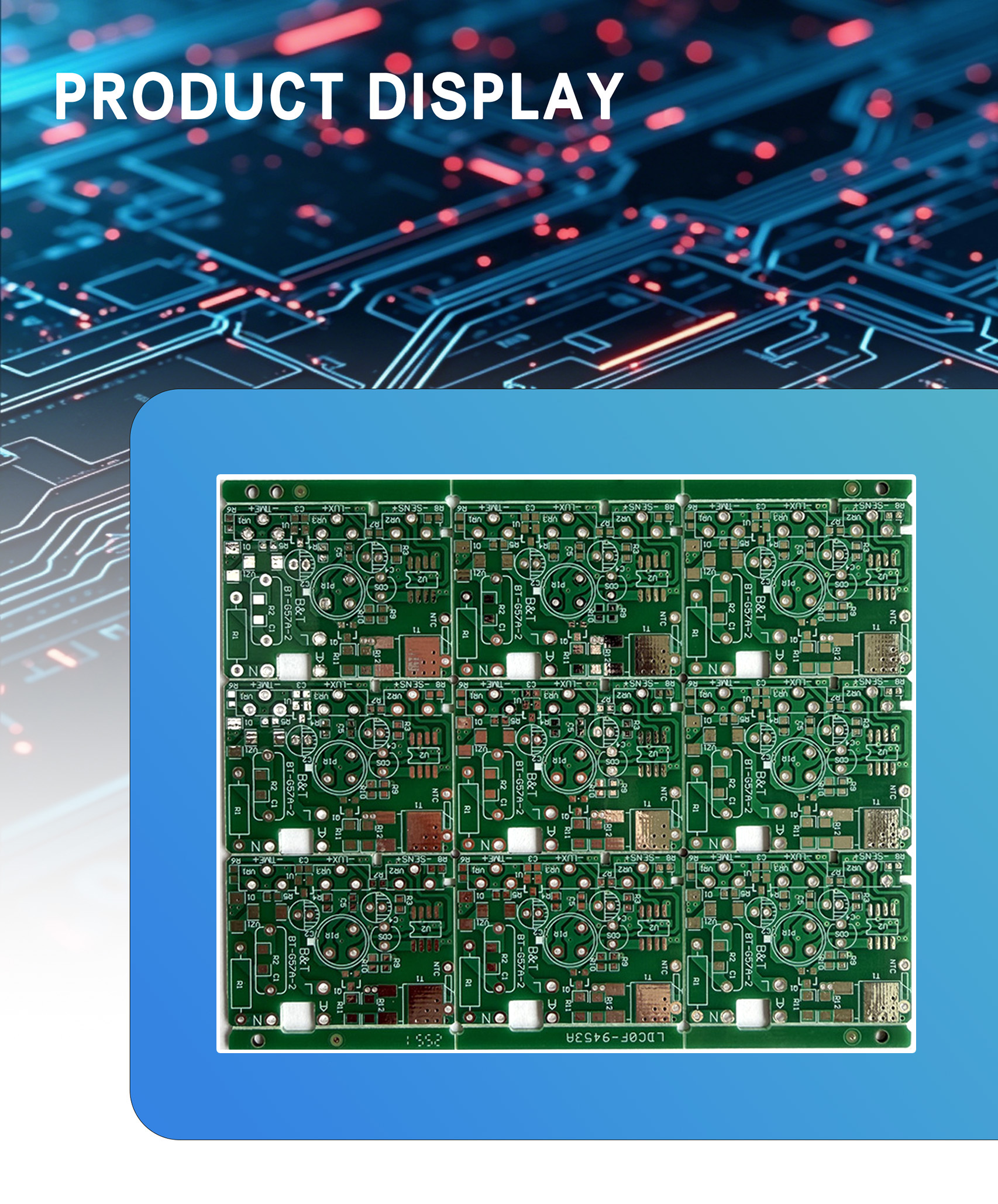 69.Double Sided Circuit Board for Infrared Sensor 000