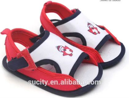 sandals red cute confortable toddler shoes baby shoes