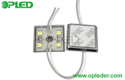 Square Waterproof Led Modules Red , Aluminum 4pcs Smd Epistar 5050