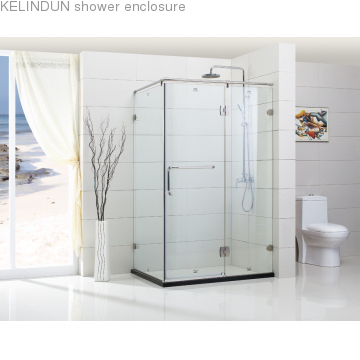 Frameless  hinge shower  enclosure WLZ-002