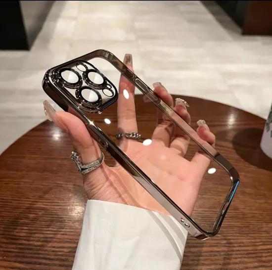 Waterproof Transparent Anti-Drop Phone Case for iPhone 15 Pro