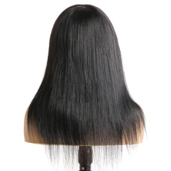No.1 wholesale new design indian human hair Europe style fast shipping silicone base wig for black women