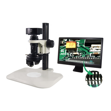 0.3-2.2x Magnification Manual Monocular 3D Video Microscope: Explore Tiny Worlds in Depth