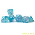 Nebula Dice RPG Role Playing Game Dice Set, Customized Colored Nebula Dice