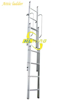 Aluminium folding loft ladder
