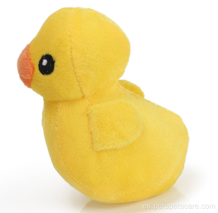 Toyos de felpa de diseño de relleno de pato amarillo
