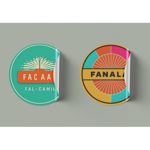 Paper label sticker waterproof