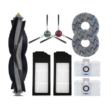 HEPA Filter Dust Bag and Mop Pads for Ecovacs Deebot X1 T10 Omni Turbo Accessories
