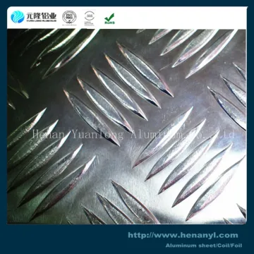 5xxx series aluminum tread plate for checker plate of stair