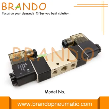 4V220-06 1/8'' Double Solenoid Pneumatic Air Control Valve