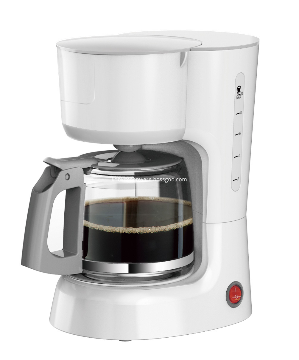 Home Automatic Coffee Maker Plastic Electric Coffee Maker Coffee Machine