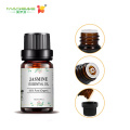 OEM/ODM 10ml Pure Natural Cold Pressed Jasmineエッセンシャルオイル