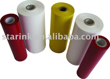 flat-head wax based barcode ribbon