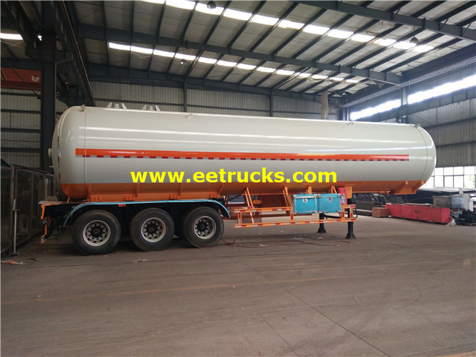 LPG Gas Delivery Trailer Tankers