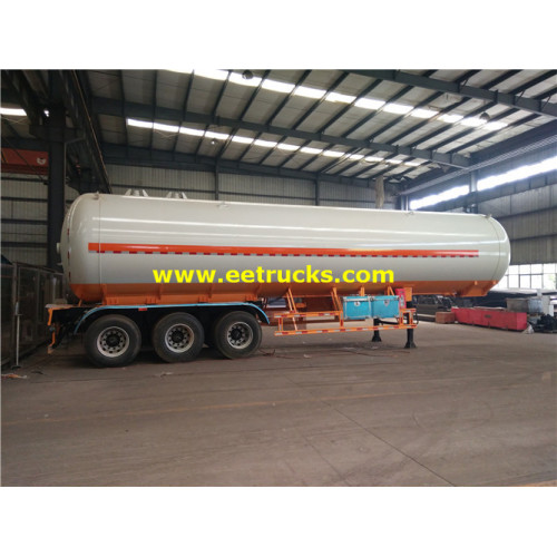 56000 Liters LPG Gas Delivery Trailer Tankers