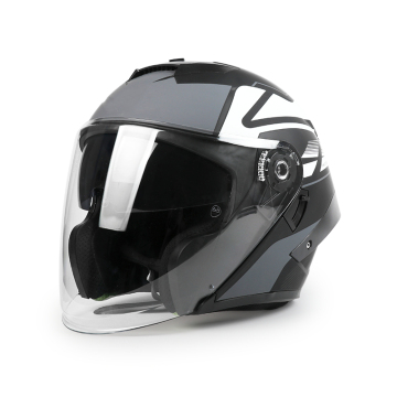 Modern Design Half Face Helmet with Inner Visor