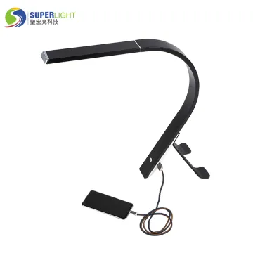 Metallic Sense Minimalist USB Charging Desk Lamp