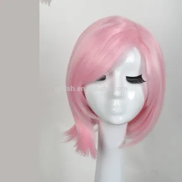 MPW-0003 carnival halloween women Short pink bob party wig