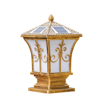 Waterproof Modern Metal Motion Sensor Outdoor Garden Pillar Lights