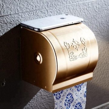 Wall Mount Metal Bathroom Kitchen Paper Towel Dispenser with Toilet Paper Holder
