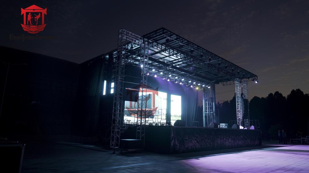 14x11x11m Mobile Concert Stage