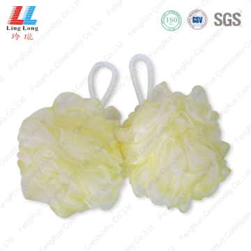 Lightly foam flower sponge ball